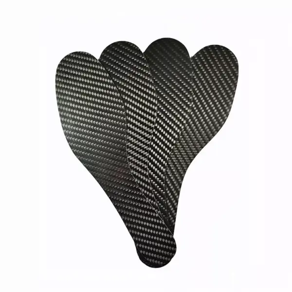 Boost performance with a carbon fiber insole! Our insoles carbon fiber deliver strength, from carbon fiber insoles sports to carbon fiber insoles for shoes. For footballers, the carbon fiber insole football offers elite support. Lightweight yet tough—carbon fiber insoles excel!